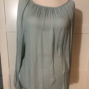 Ann Taylor Soft Green Blouse